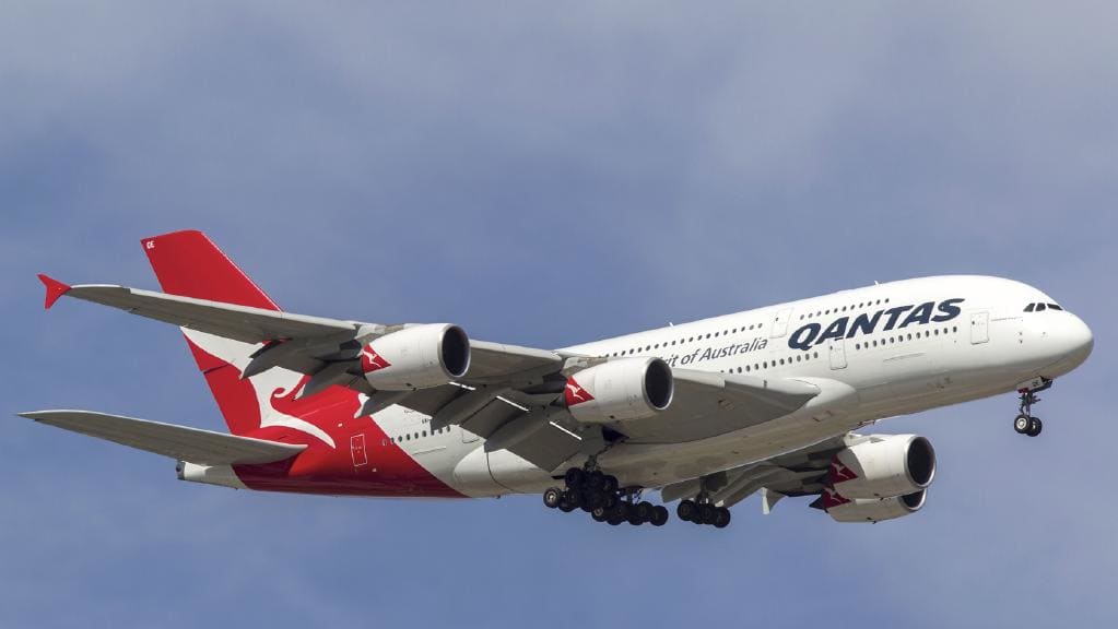Aeroplano Qantas airlines 250620a