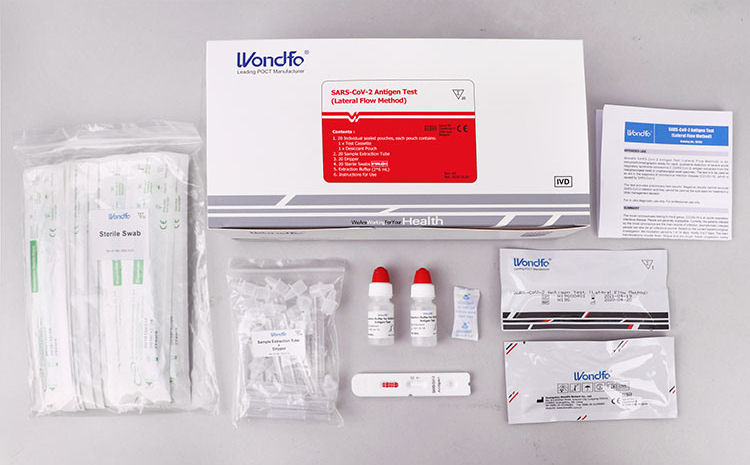 RapidTest Wondfo SARS CoV 2 Antigen Test 050122