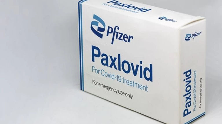 Virus Farmako Paxlovid Pfizer 100122