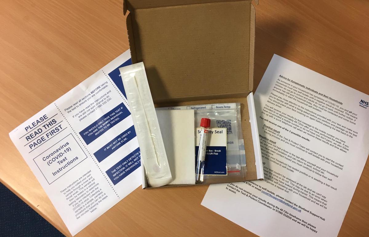 Virus Self testing kit 090421