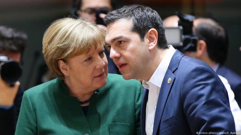 Tsipras Merkel 120718