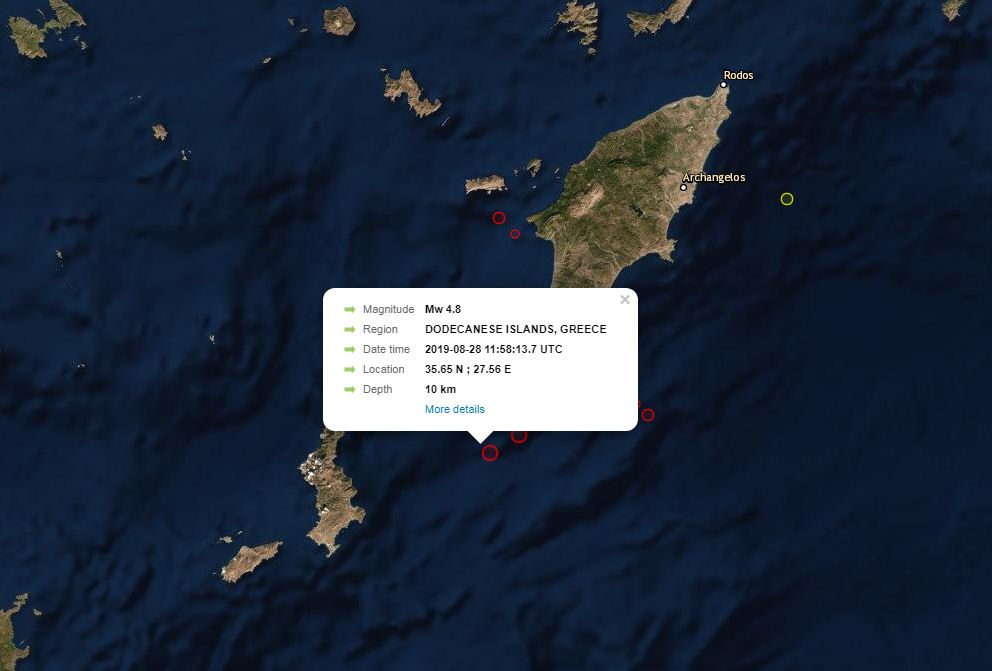 Seismos 4.8R Rodos 280819