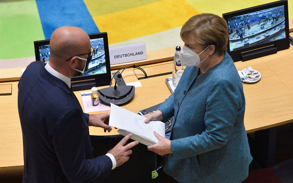 Merkel EU SUMMIT 011020