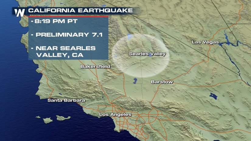 Seismos 7.1 Kalifornia 060719