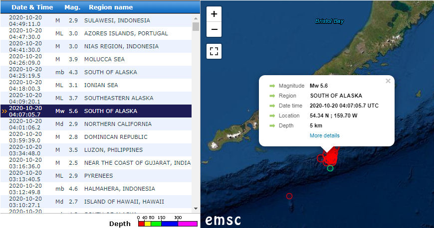 Seismos 7.5R Alaska 191020a