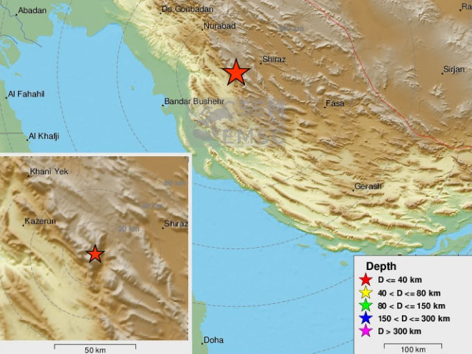 Seismos 5.1 Iran 270120a