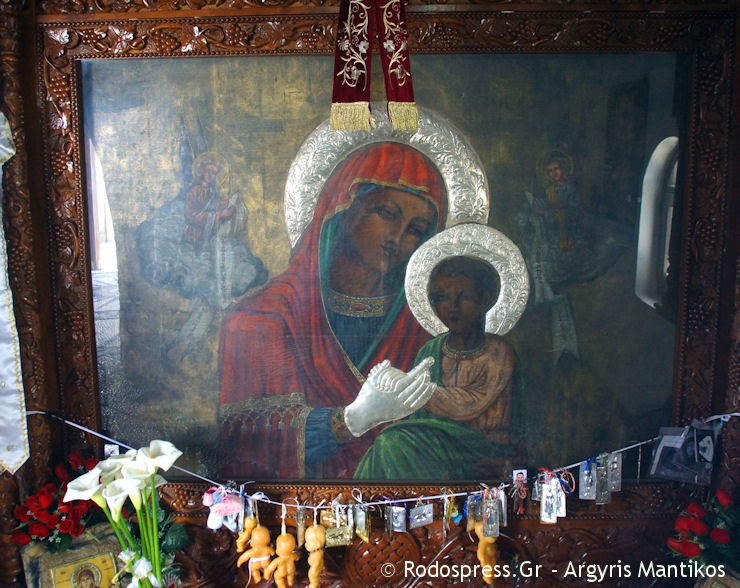 Panagia Tsampika Eikona Psili 070819