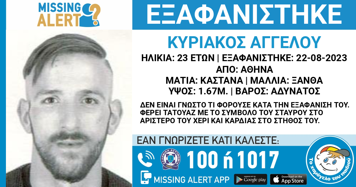 Eksafanisi Aggelou Kyriakos 240823