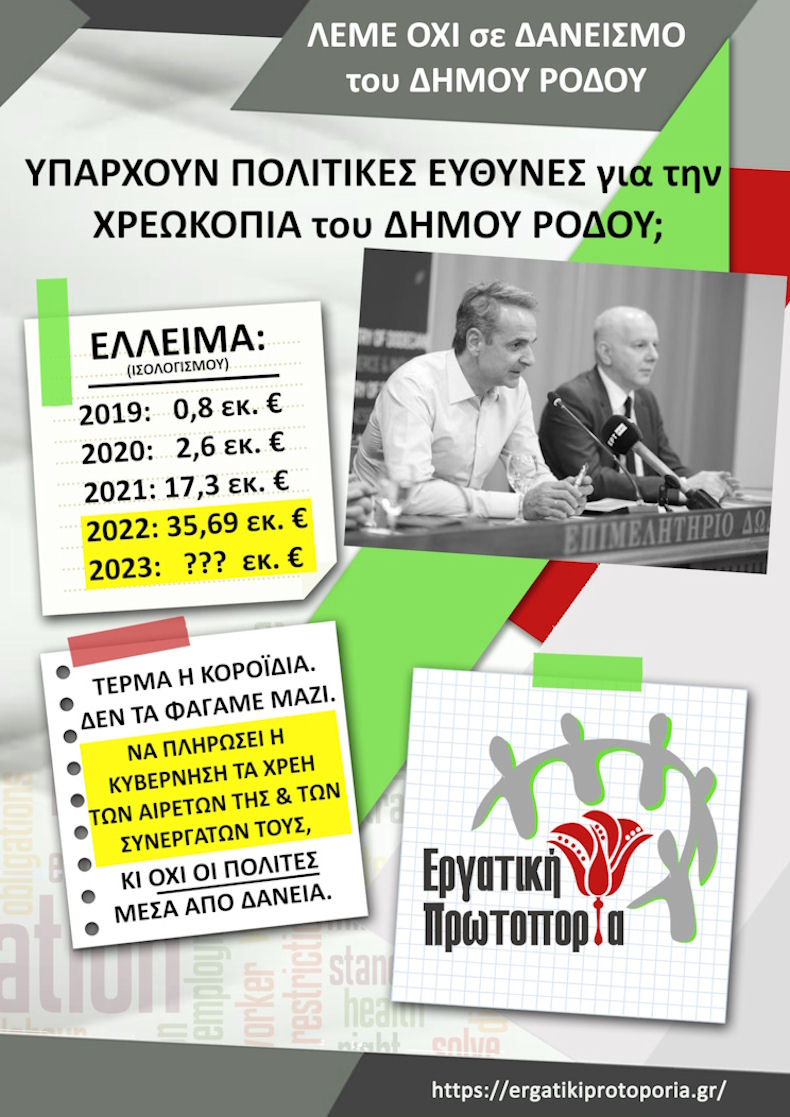 Oxi Sto Daneismo Tou Dimou Afisa ErgatikiProtoporia 080424